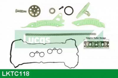 LUCAS ENGINE DRIVE lktc118 -  Комплект цели привода распредвала